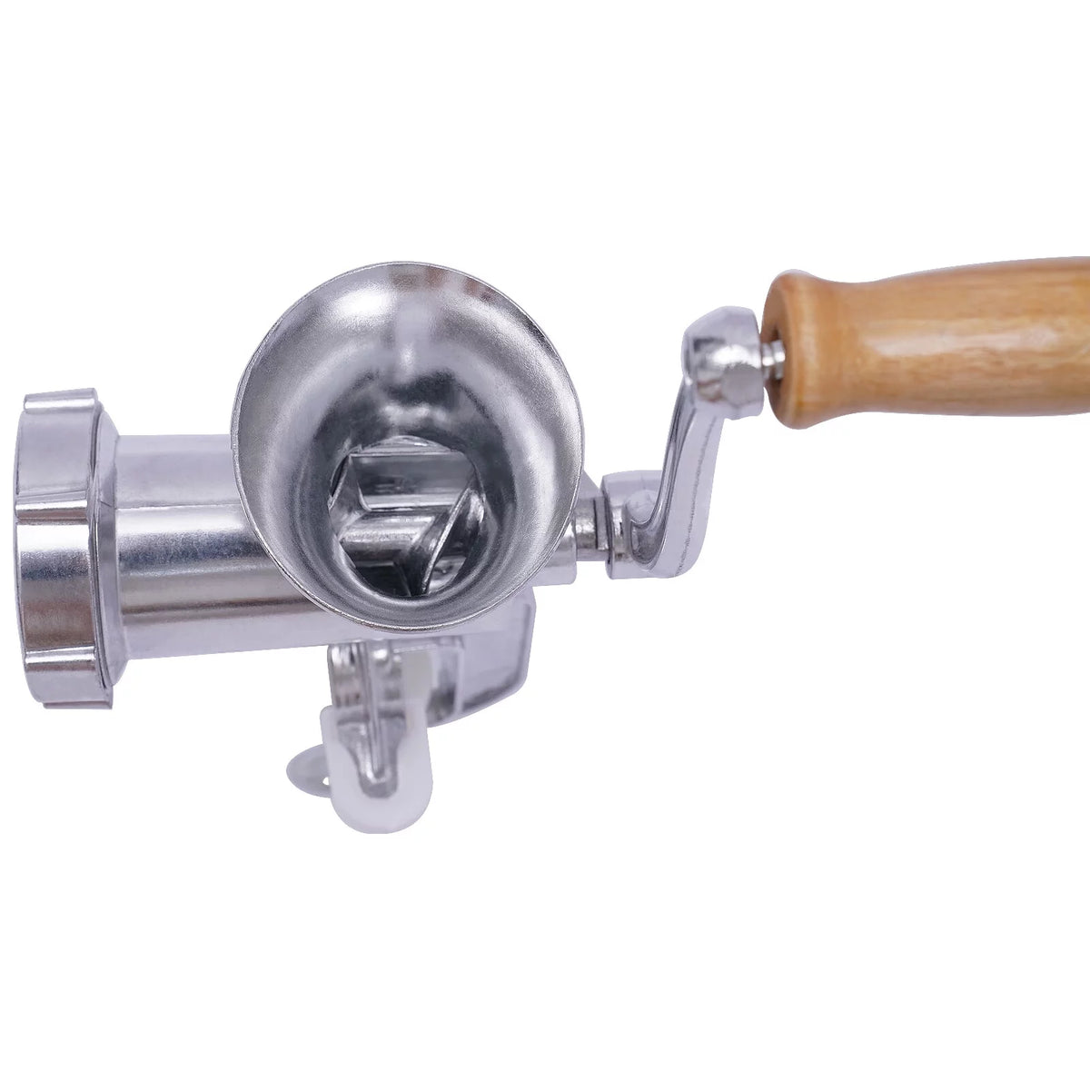 Manual Meat Grinder Aluminum Alloy Food Mincer Sausage Filler Hand Crank Meat Mincer Mixer with Tabletop Clamp D231