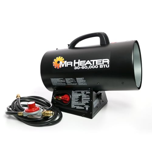 60,000 BTU Portable Propane Forced Air Heater N7629