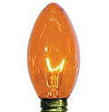 Orange C9 Incandescent Dimmable Light Bulb Set of 25 B23720