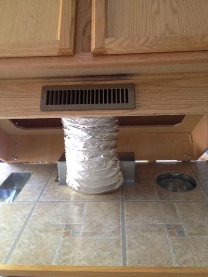 Under Cabinet Toe Kick Ducting Kit S398230