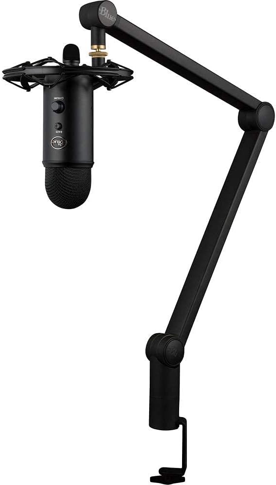 Blue Broadcast Microphone Bundle with Headphone & Pop Filter X97992