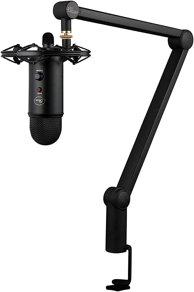 Blue Broadcast Microphone Bundle with Headphone & Pop Filter X97992