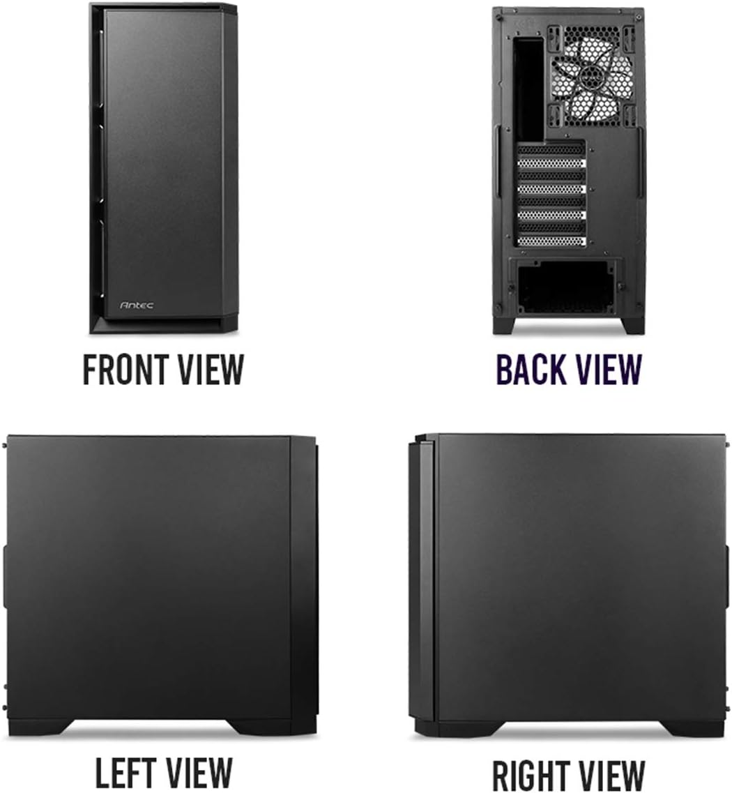 Mid-Tower PC Computer Case with Sound Dampening Panels X238070