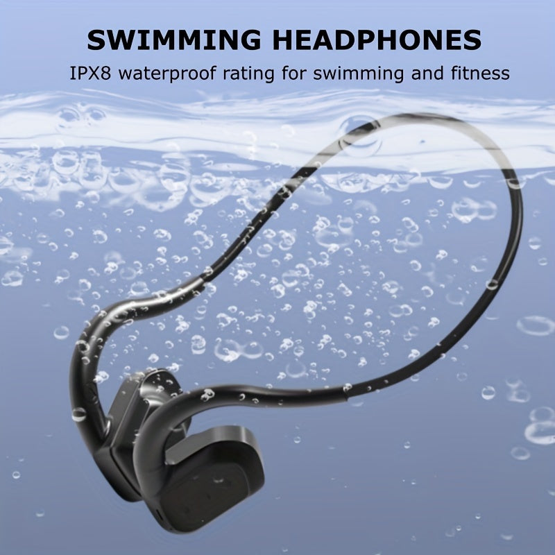 Bone Conduction Headphones Wireless 5.3 32G Memory Waterproof Swimming Headphones X783