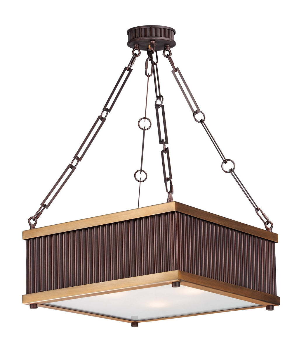 Oil Rubbed Bronze Burnished Brass Pendant Light A59221
