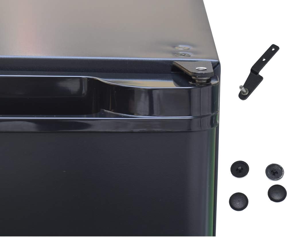 110V 1.6 Cu.Ft Compact Refrigerator with Reversible Door, Black P8761