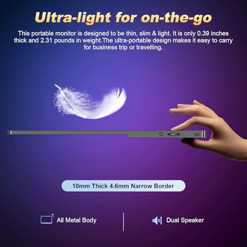 18.5 Inch 120Hz 1080P FHD IPS Portable Monitor E994045