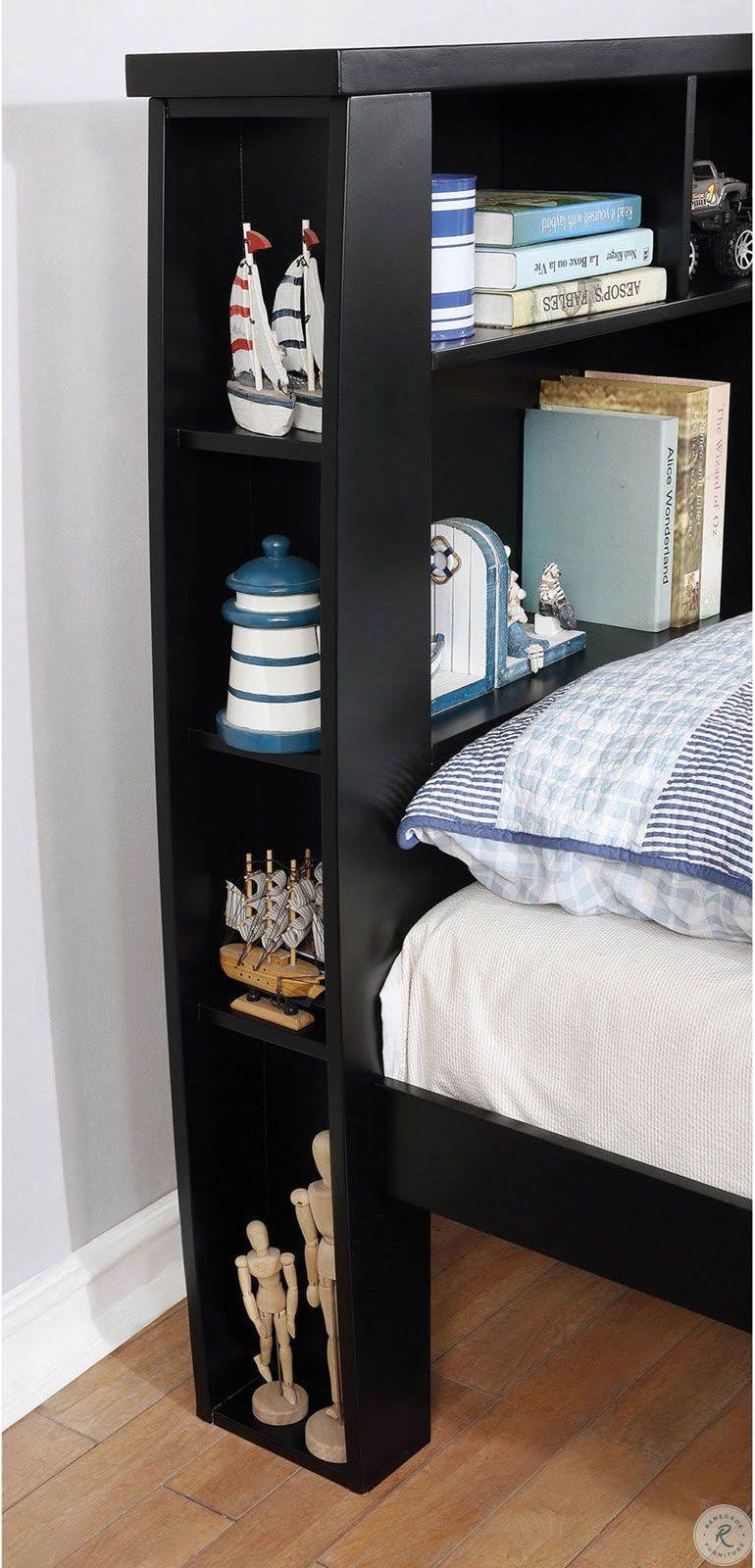 Black Twin Bed F330