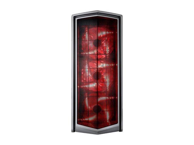 ATX Computer Case Titanium with Red LED K8832