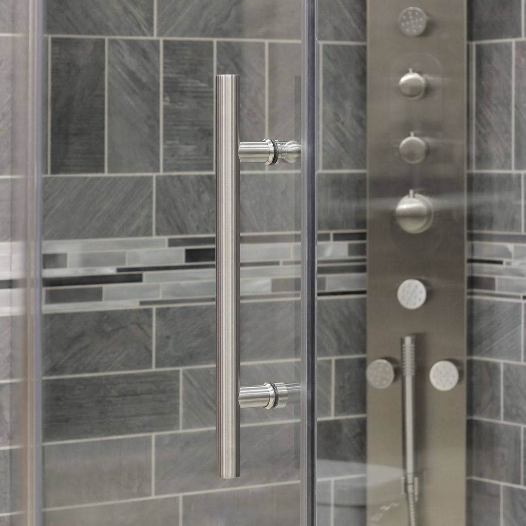 Pivot Shower Door Brushed Nickel Q7961