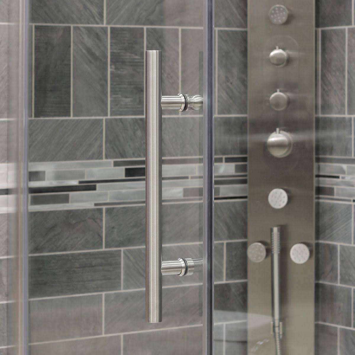 Pivot Shower Door Brushed Nickel Q7961