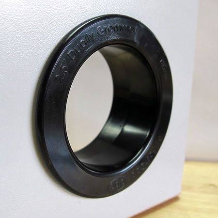 100pc Dual Sided Grommet, 2.5In, White P89558