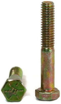 Hex Cap Screws Grade 8 Yellow Zinc - 5/8x22-18 x 5x22 PT - Qty: 25 H87401