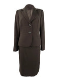 Two-Button Skirt Suit J4585