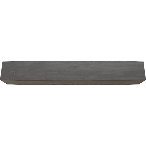 Sandblasted Faux Wood Fireplace Mantel, Aged Cedar R62063