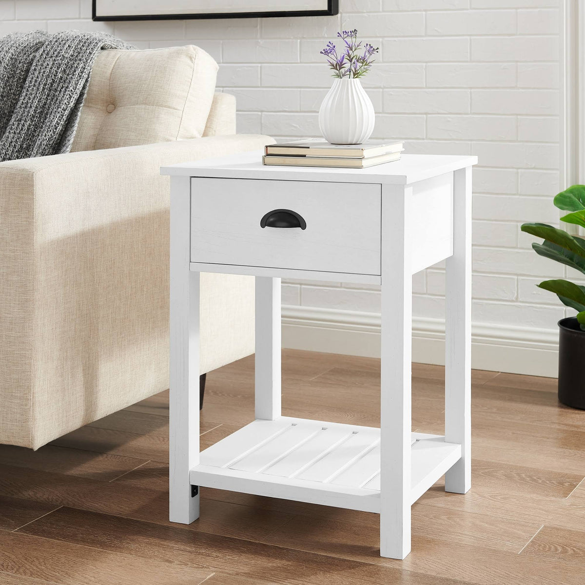 18-inch One-Drawer Side Table X41389