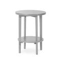 Cool Gray Side Table O8896
