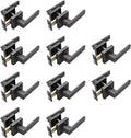 Brushed Bronze Zinc Alloy Door Lever Lock O615432