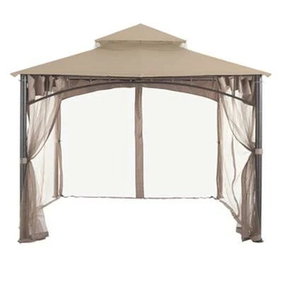 Beige Fabric Gazebo Replacement Canopy N876