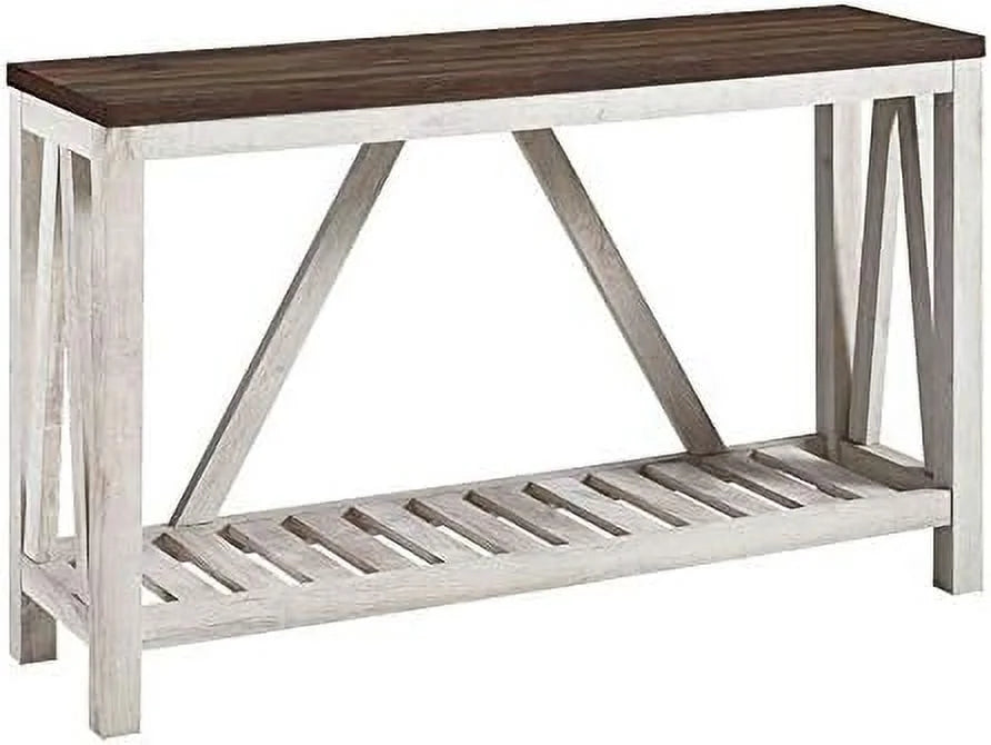 Rustic Entry Console Table G261617