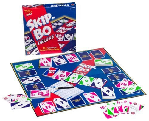 Skip-Bo Deluxe Card Game O96377