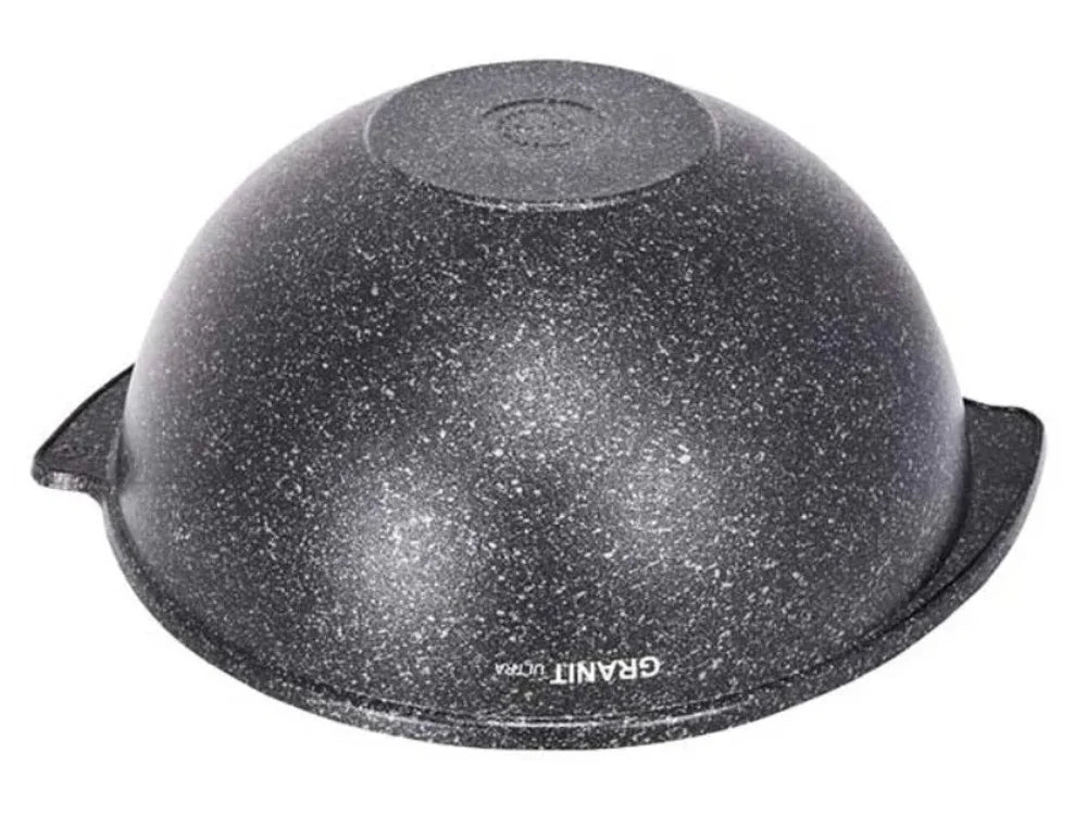 Aluminum Non-Stick Wok with Lid 6 L D3202