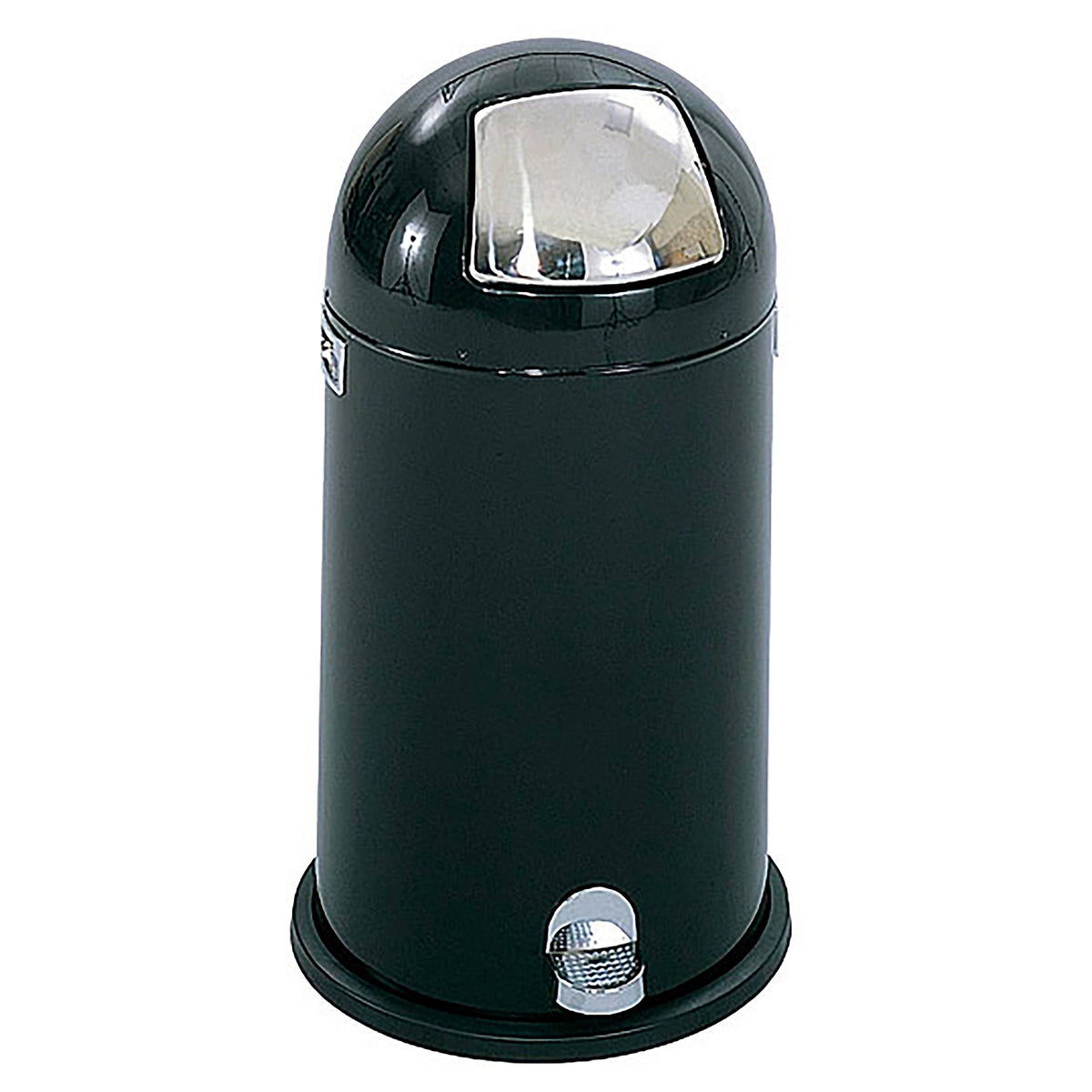 White Dome Step-On 12-Gallon Waste Receptacle A252