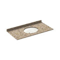 Wheat Single Bathroom Vanity Top U65207