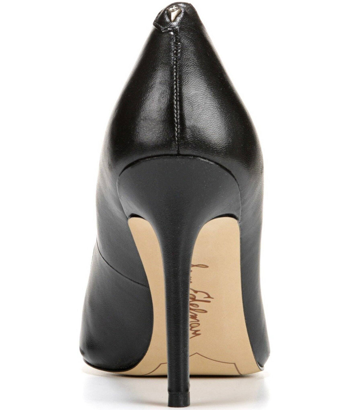 Black Leather Pumps L891