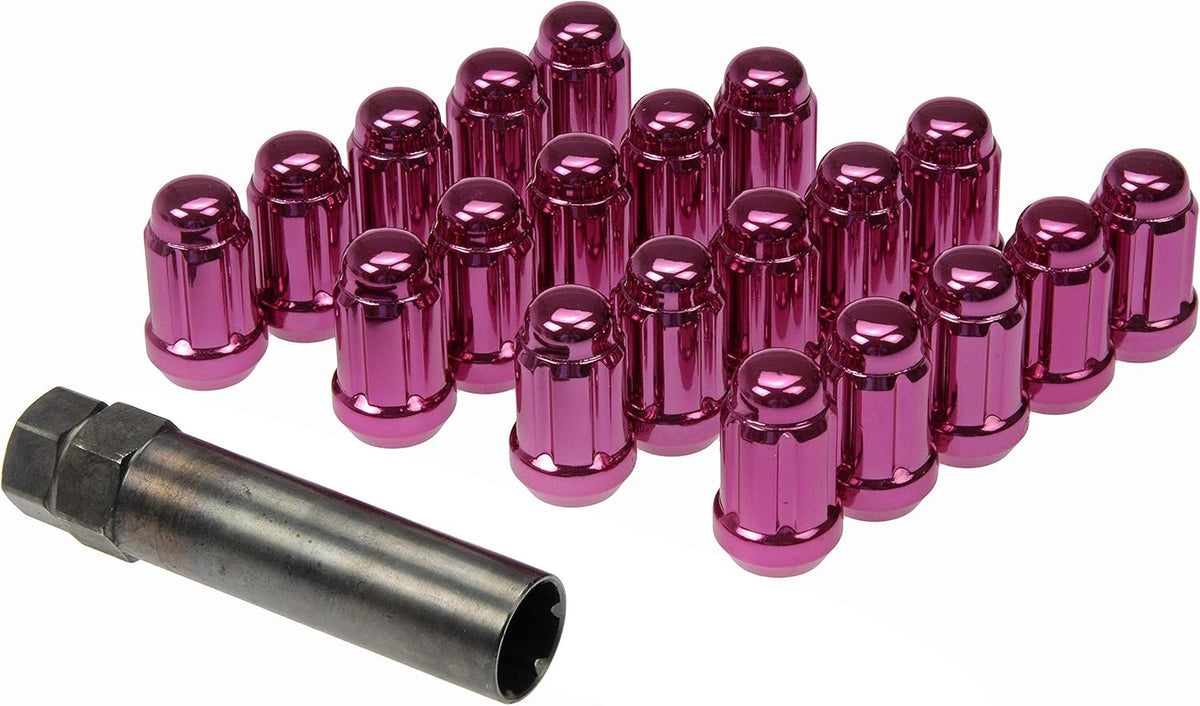 Pink Spline Drive Lock Set M14-1.50, 21 Pack F2335