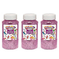 Plastic Glitter, Pink - 3 lbs. X927386
