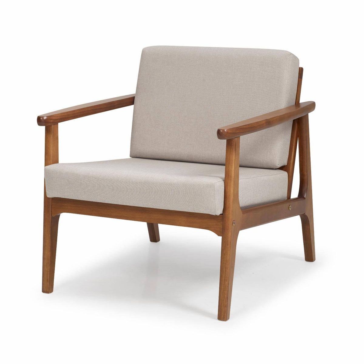 Beige Accent Chair Y36695