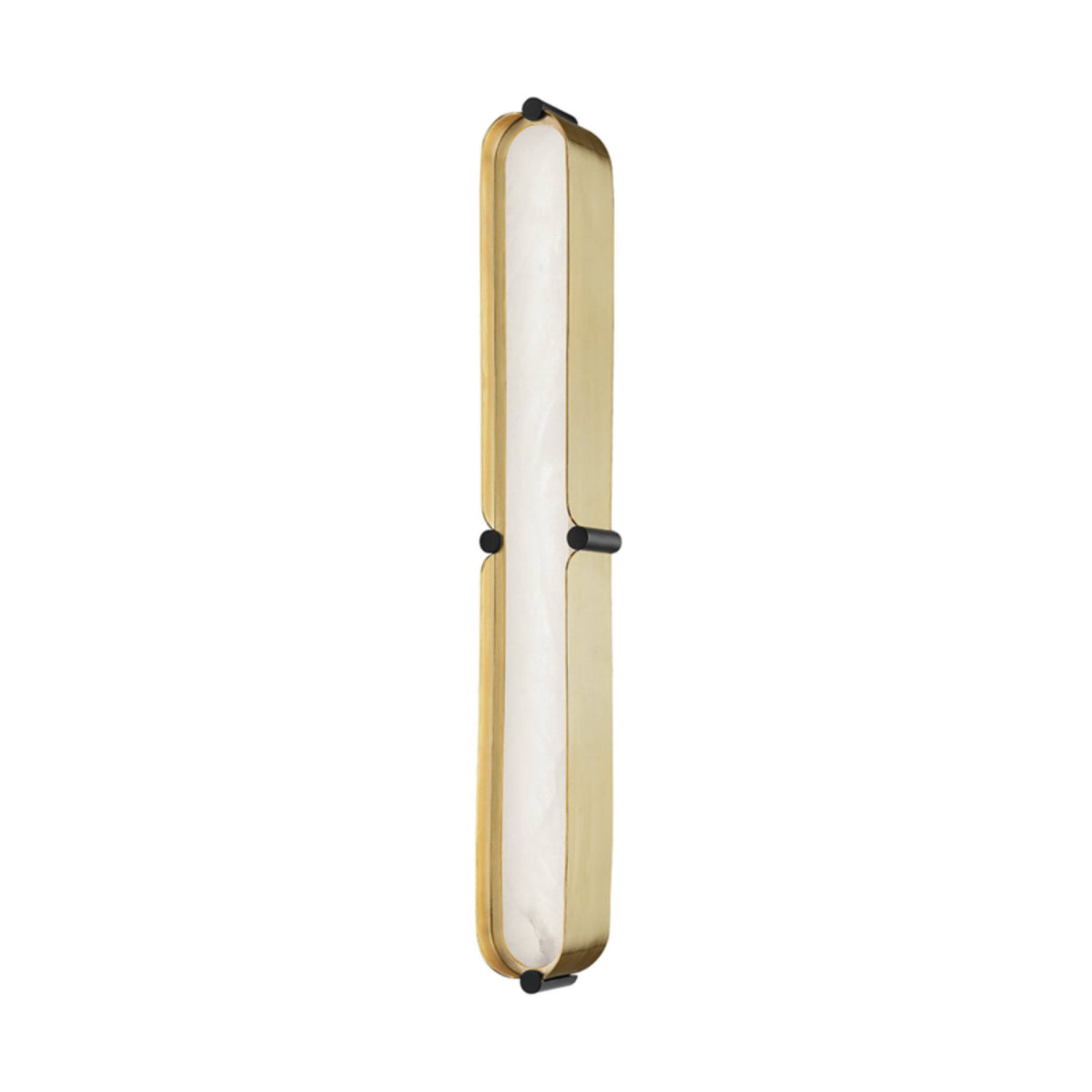 Aged Brass & Black LED Bath Bracket E715