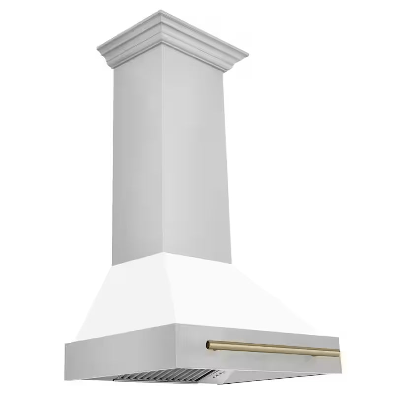 30 in. 400 CFM Ducted Wall Mount Range Hood in Stainless Steel G5050