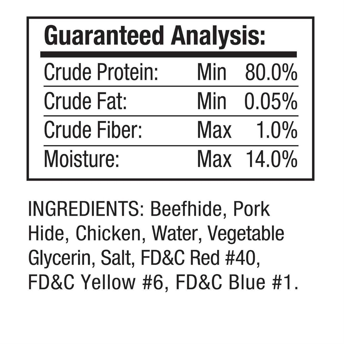 Triple Flavor Chews O832426