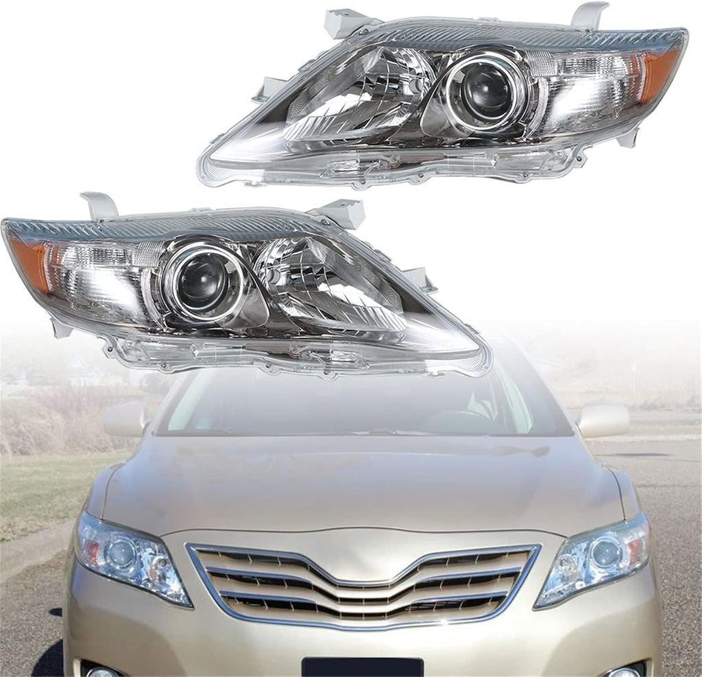 Headlights Pair for 2010 2011 Toyota Camry SE C278
