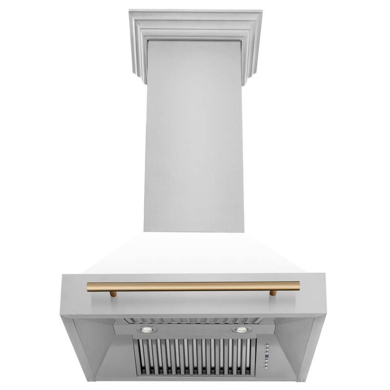 30 in. 400 CFM Ducted Wall Mount Range Hood in Stainless Steel G5050