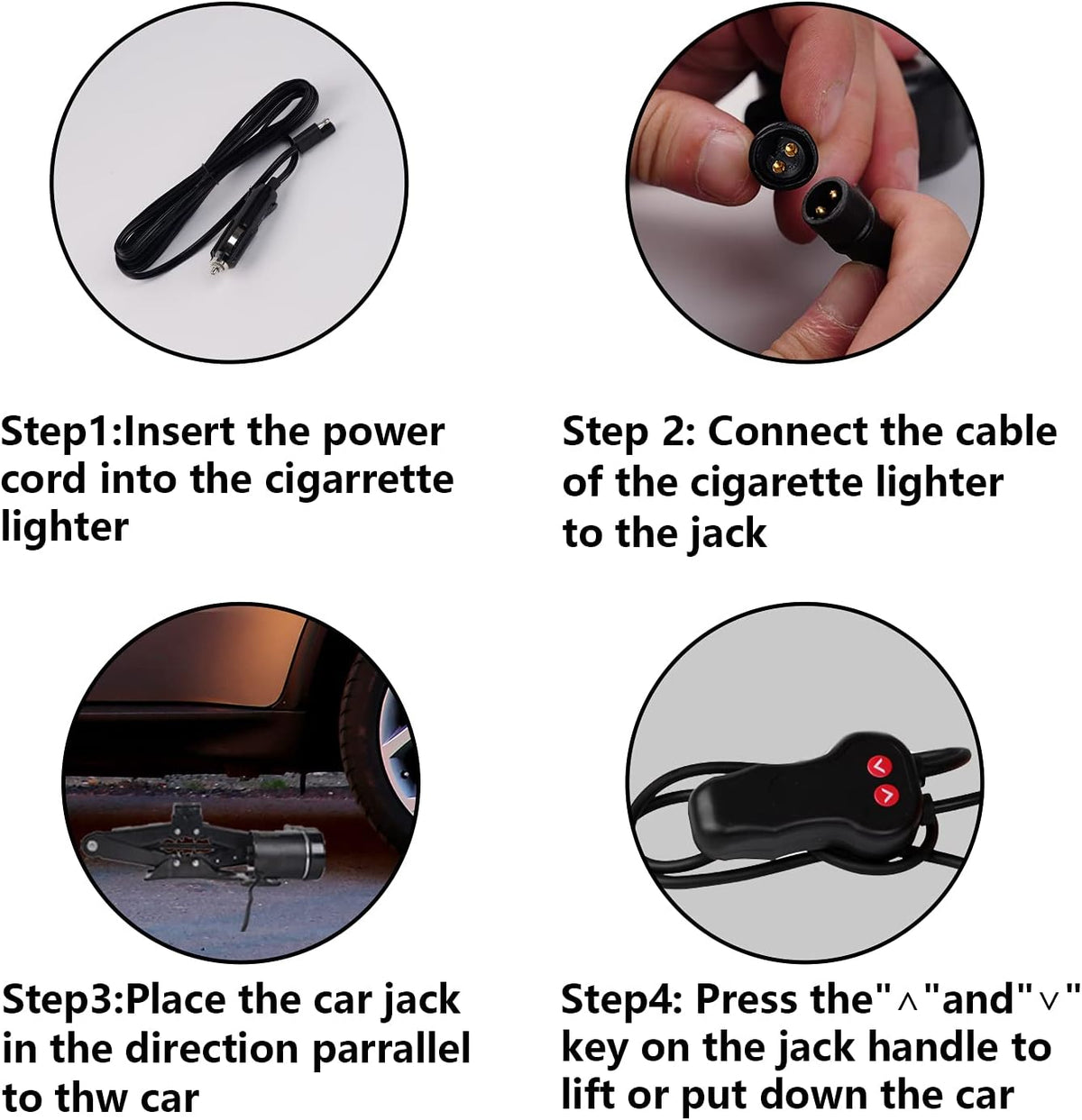 2 Ton Electric Car Jack Kit Pack of 2 M667