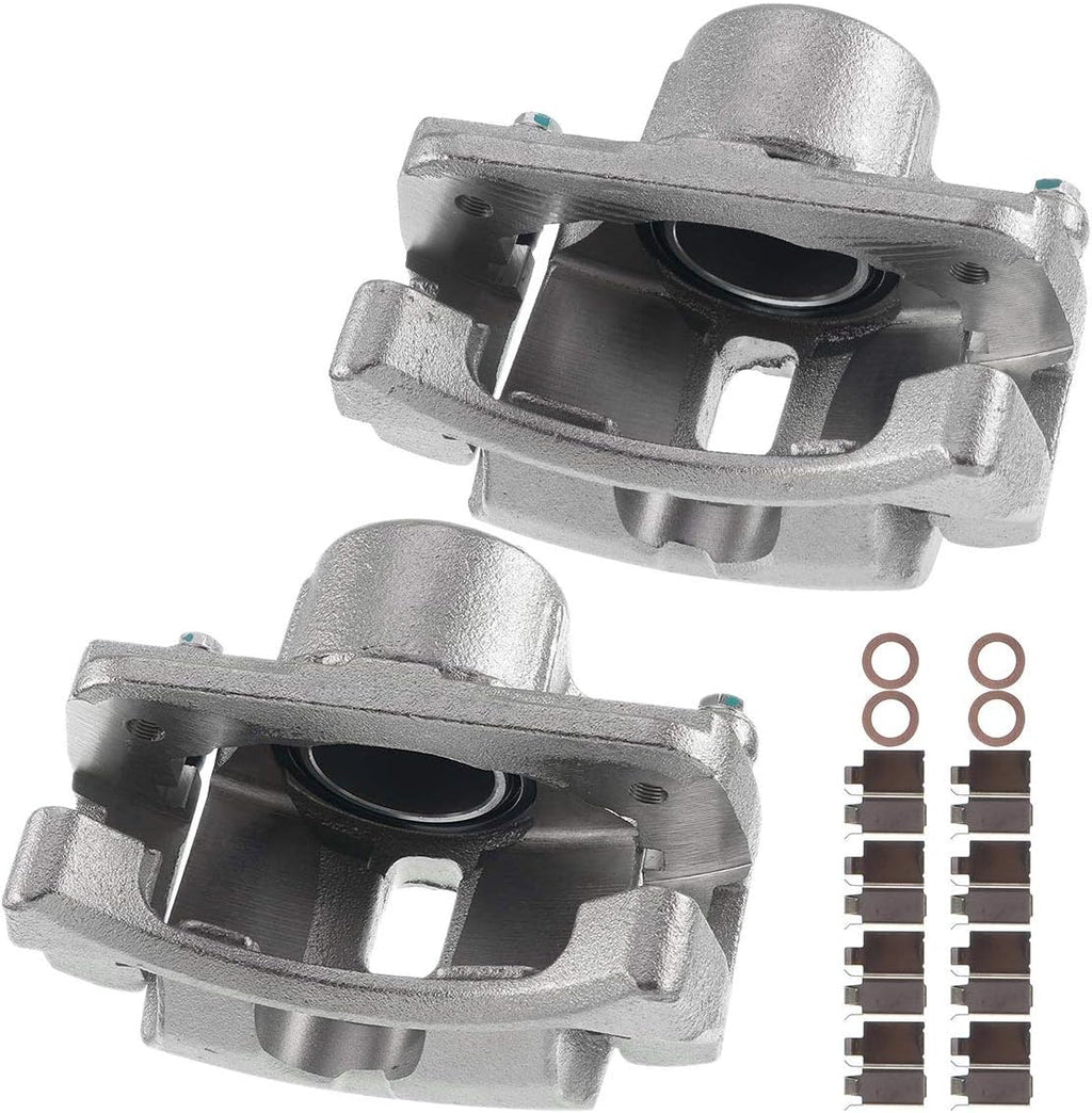 Disc Brake Caliper Assembly with Bracket Rear Left Driver Side Pack of 2 R900514