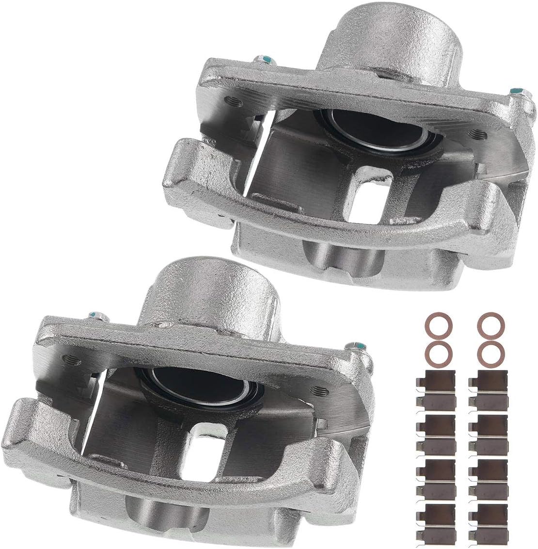 Disc Brake Caliper Assembly with Bracket Rear Left Driver Side Pack of 2 R900514