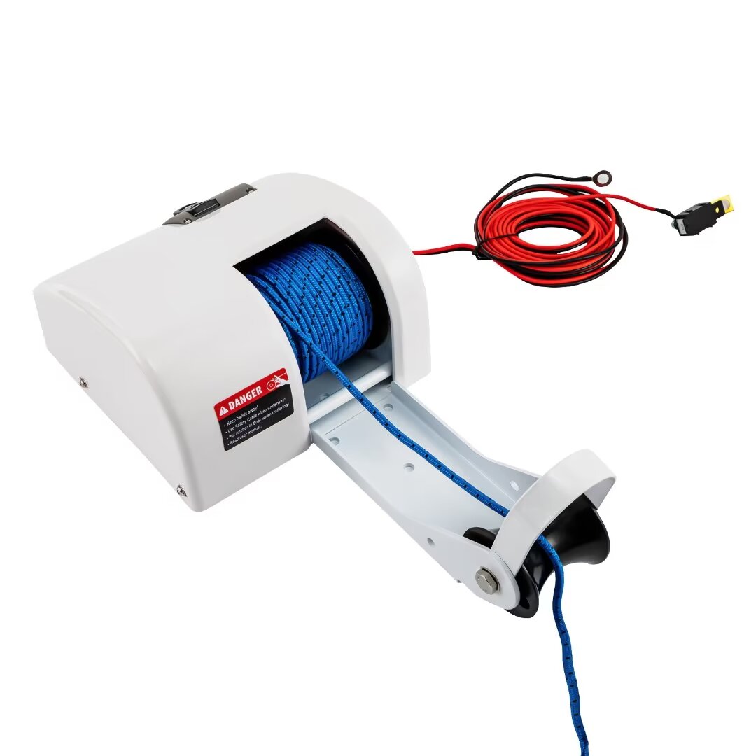 12V Saltwater Marine Windlass Winch with Wireless Remote Control D995