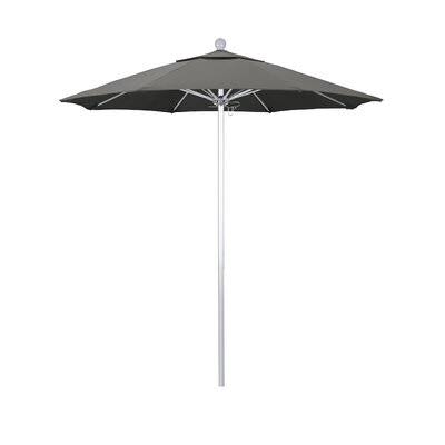 Silver Anodized Charcoal Market Umbrella C442