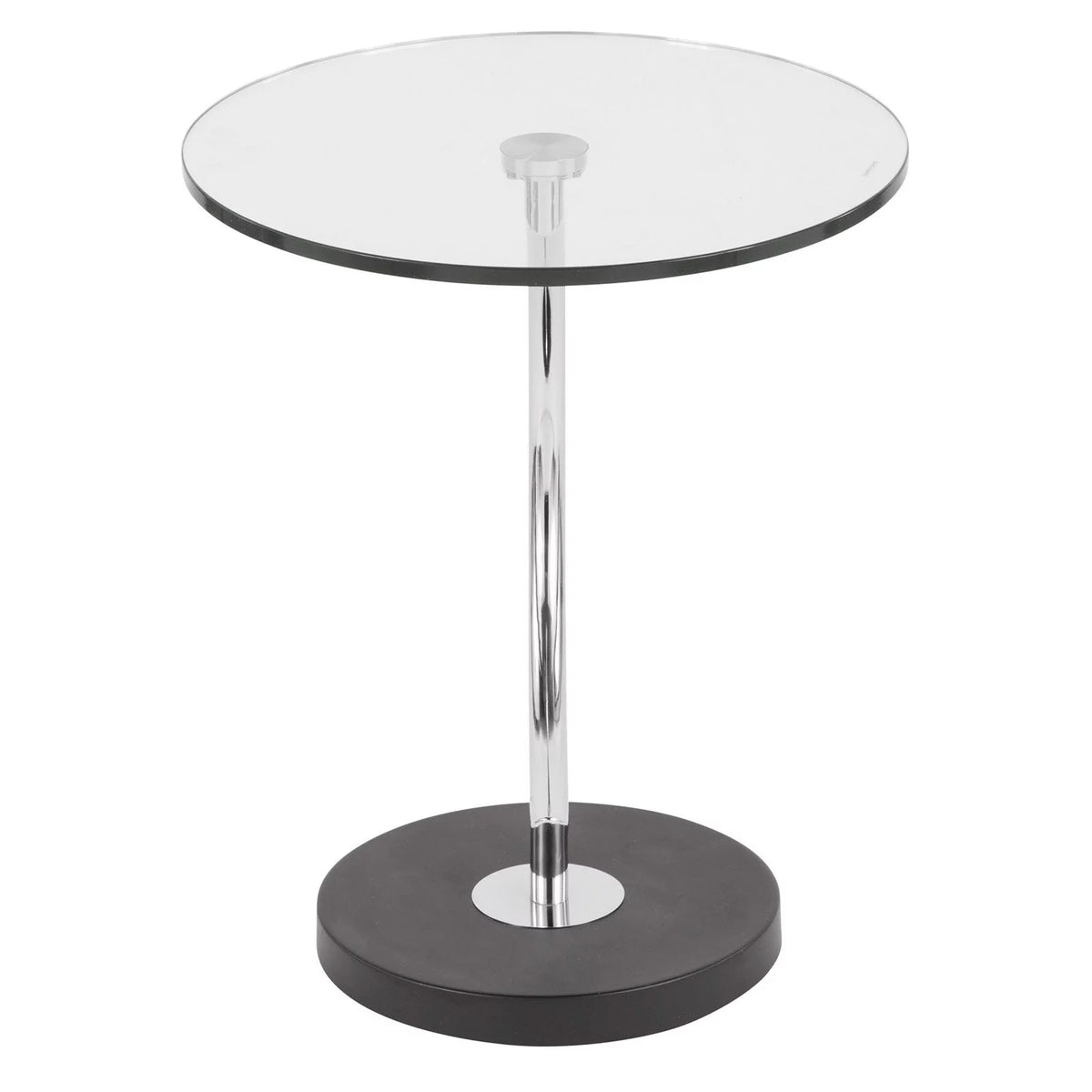 Modern Contemporary Indoor C End Table Glass X5216