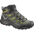 Gray Black Hiking Boots U22861