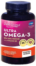 Omega-3 with Vitamin D, 120 Softgels R609