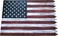 Rustic Farmhouse Wooden American Flag Sign Wall Décor K4256