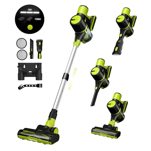 Cordless Vacuum Cleaner, 45Kpa 55 Mins Lightweight Anti-Tangle J547350