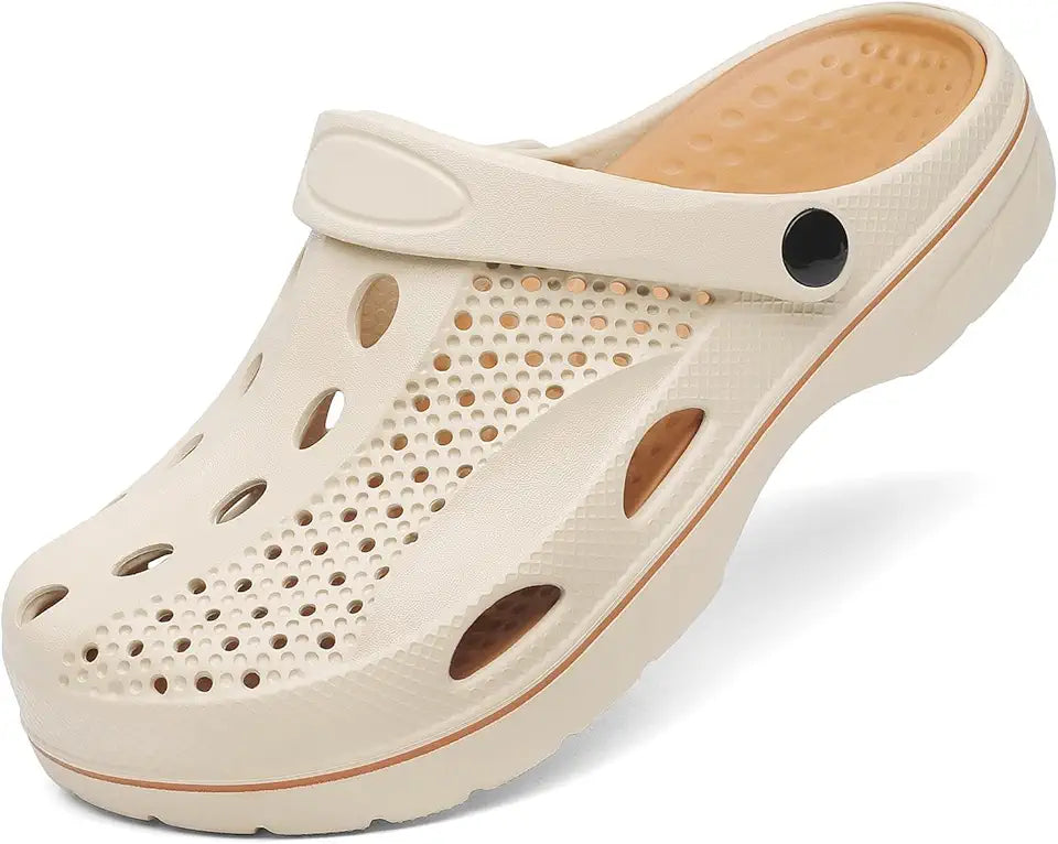 Arch Support Clogs Slip-on Garden Shoes J8915