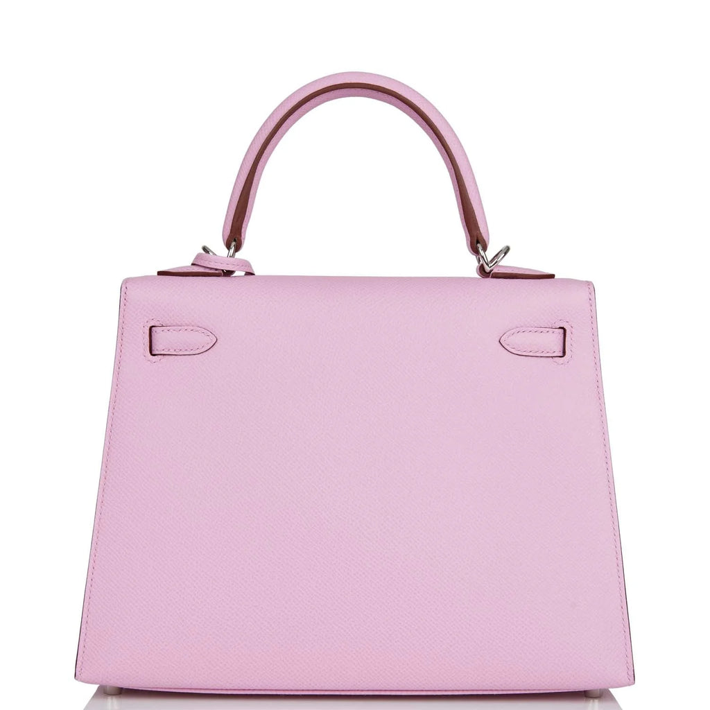 Mauve Sylvestre Epsom Palladium Hardware Handbag B9511