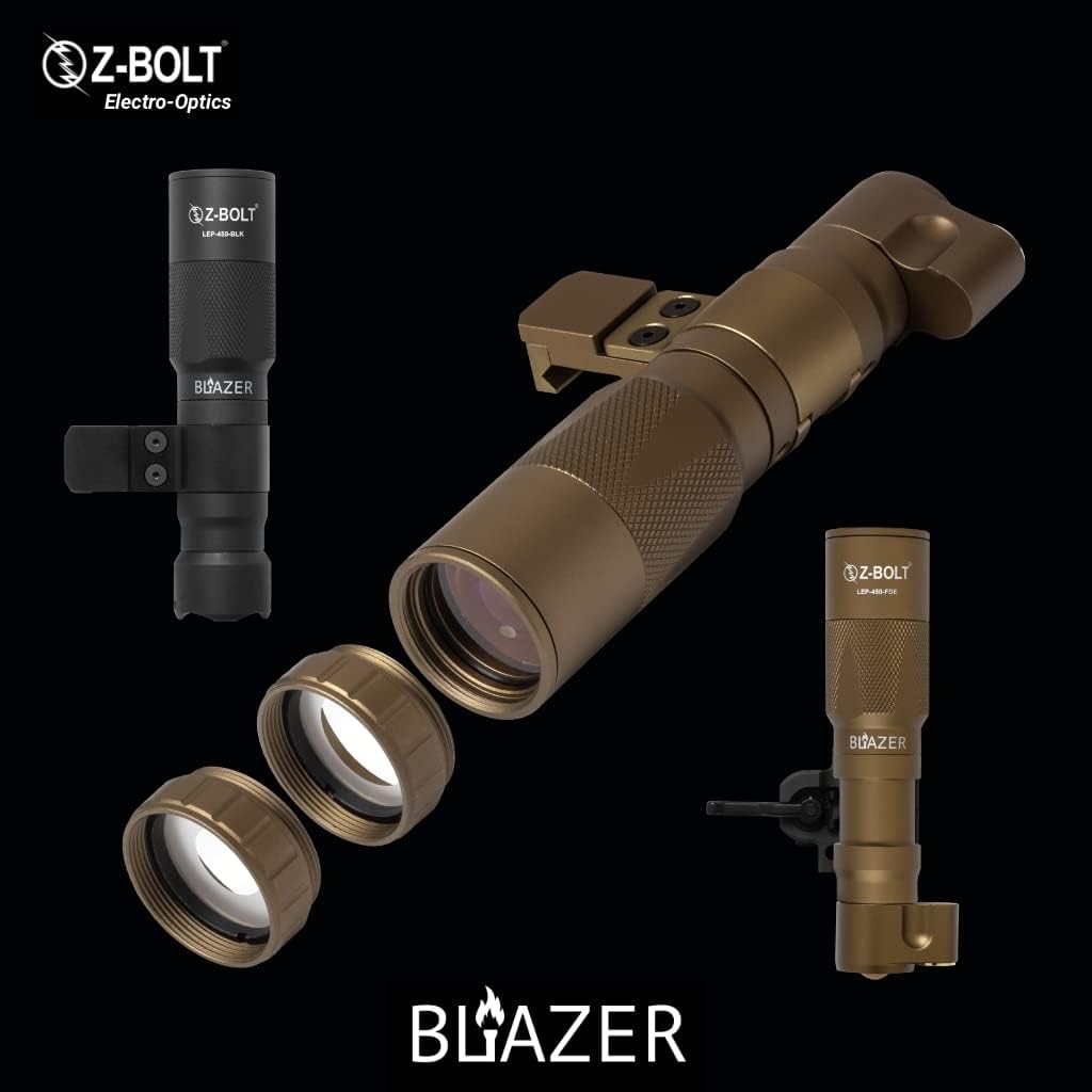 Blazer LEP White Light Illuminator & Flashlight with Rail Clamp Mount E903985